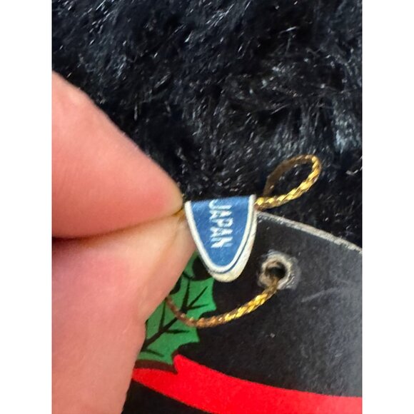 Vintage Snowman & Mouse Christmas Ornaments Japan Cardboard Jointed Moveable - Picture 5 of 6